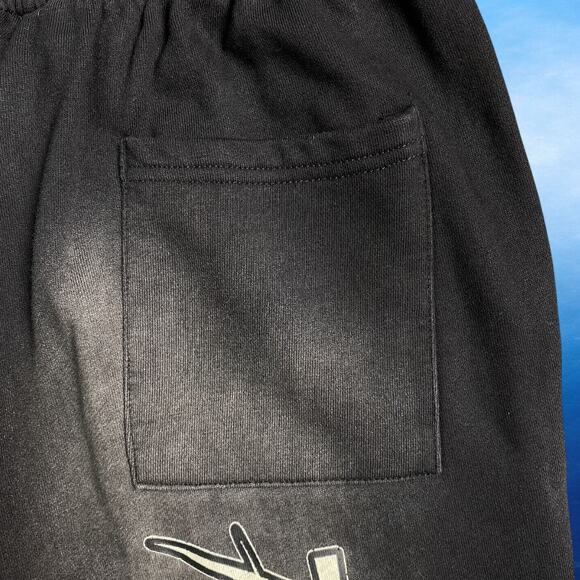 Men's Black Hellstar Sweatpants - Picture 8 of 8
